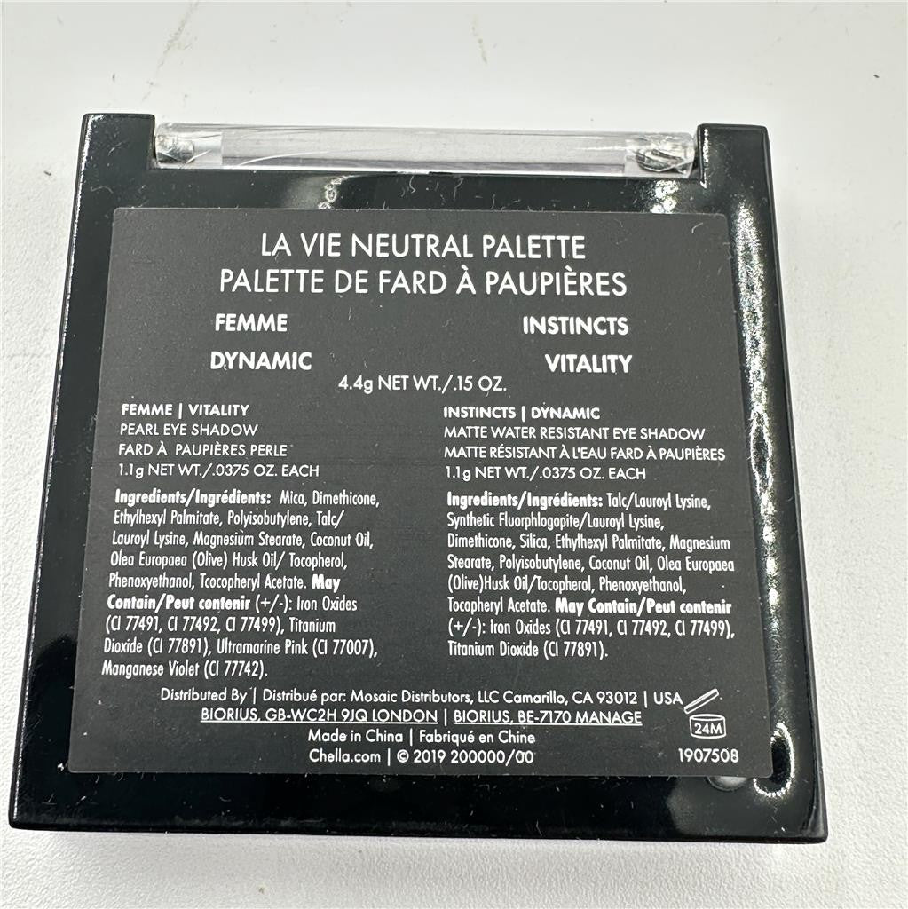 CHELLA Hello Beautiful La Vie Neutral Palette mini .15oz