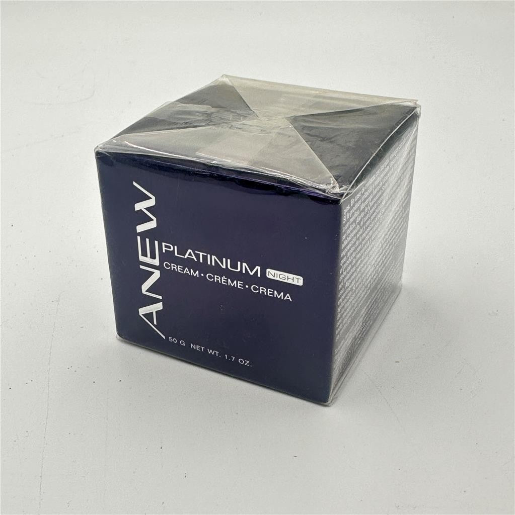 Avon ANEW PLATINUM Night Cream 1.7 oz Face Moisturizer Skincare New Sealed