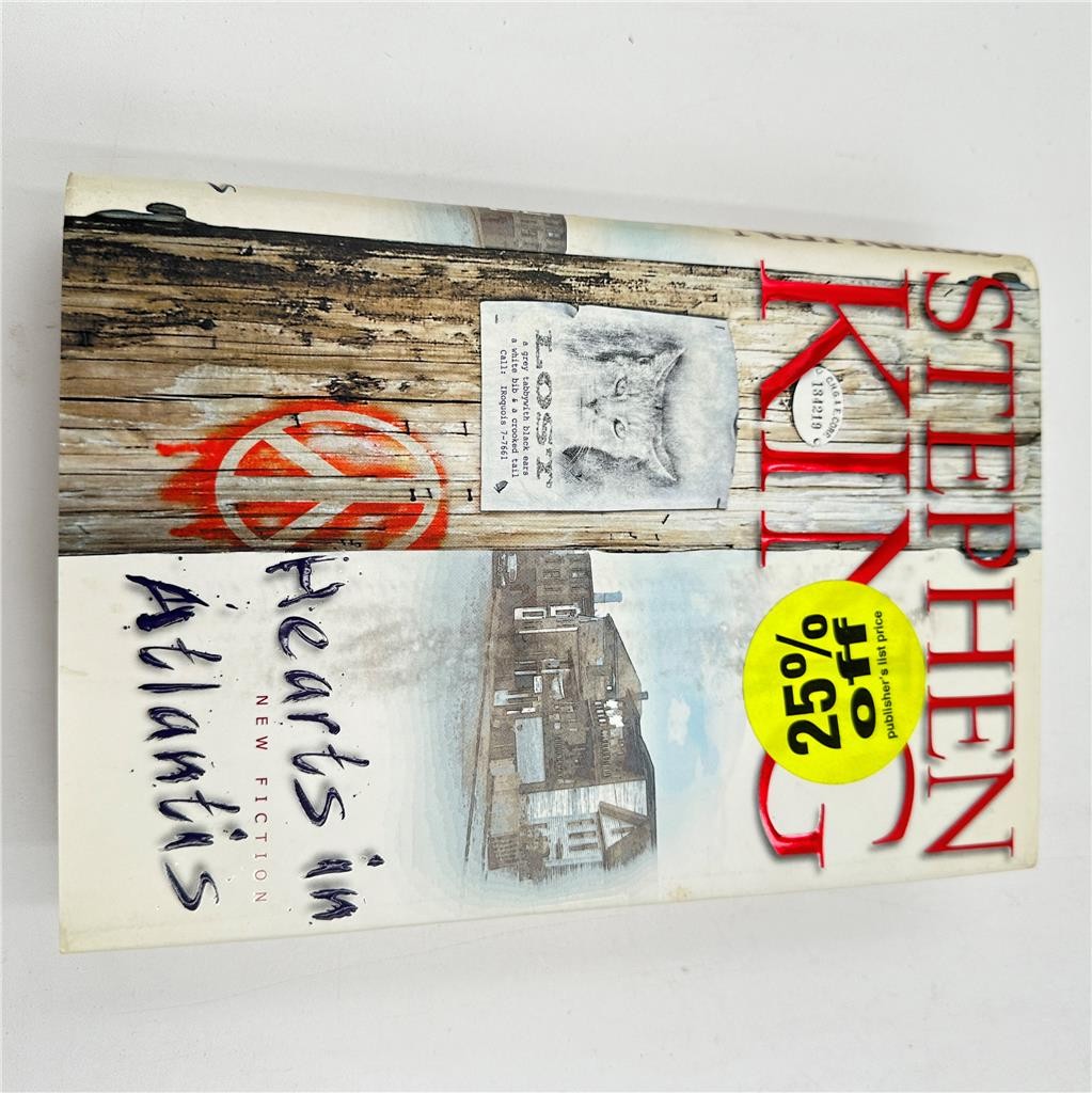 Hearts in Atlantis Stephen King Hardback Book 1999