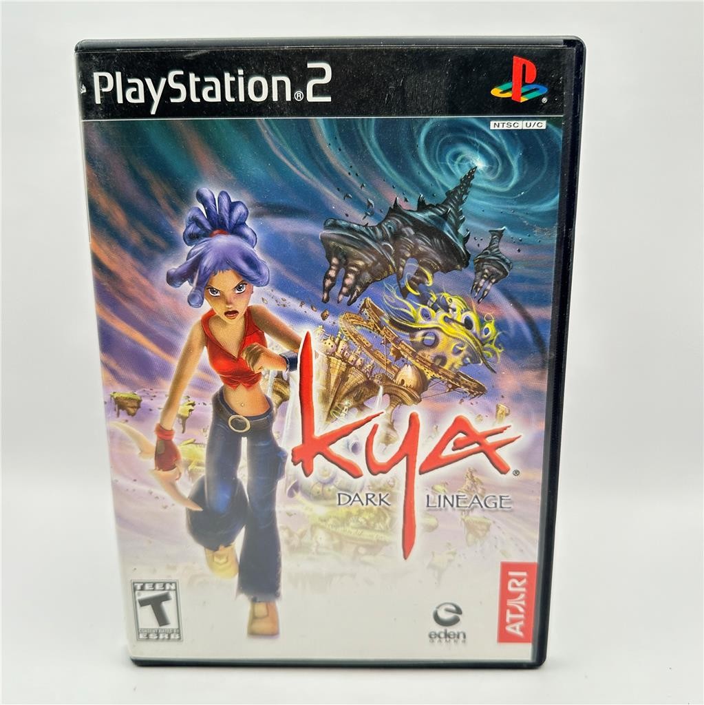 Kya: Dark Lineage (Sony PlayStation 2, 2003) WITH MEMORY CARD