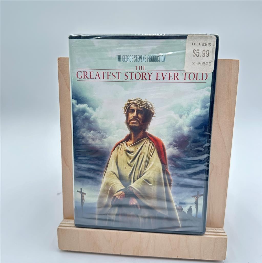 The Greatest Story Ever Told (DVD, 1965)