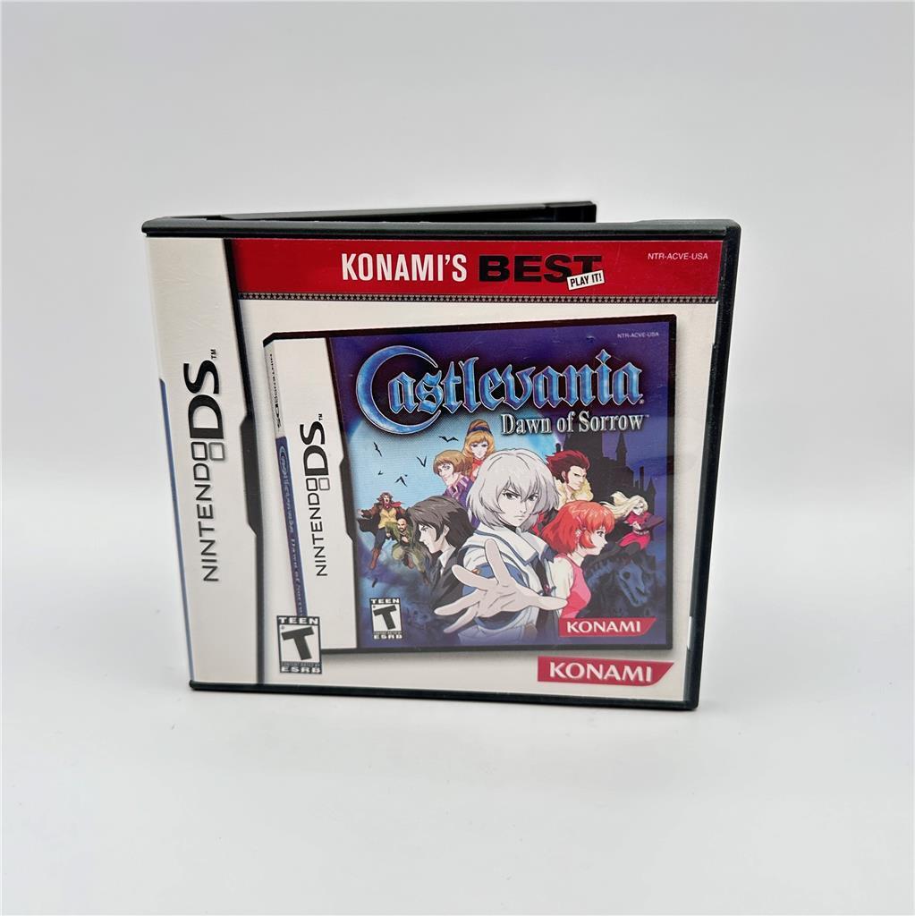 Castlevania: Dawn of Sorrow -Nintendo DS (2005) CIB with manual and insert