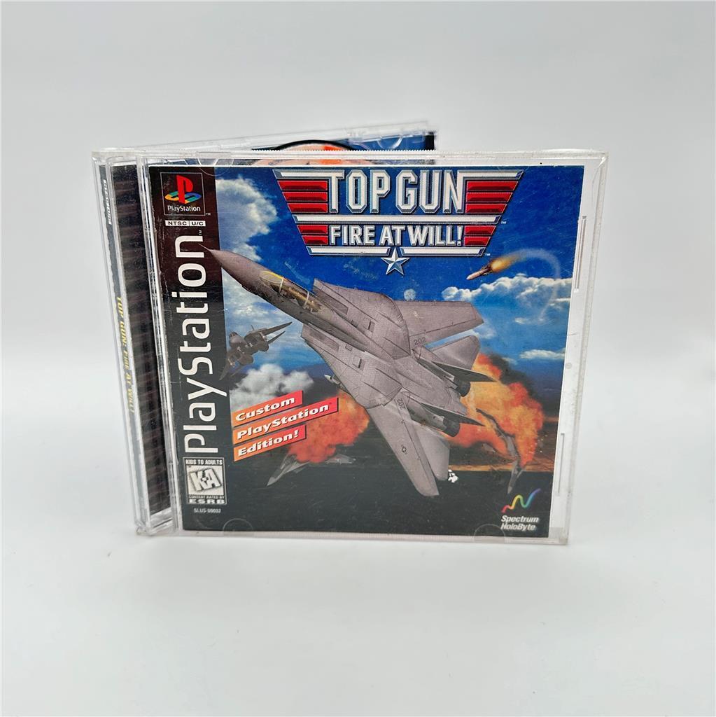 Top Gun: Fire at Will! (Sony PlayStation 1, 1996)