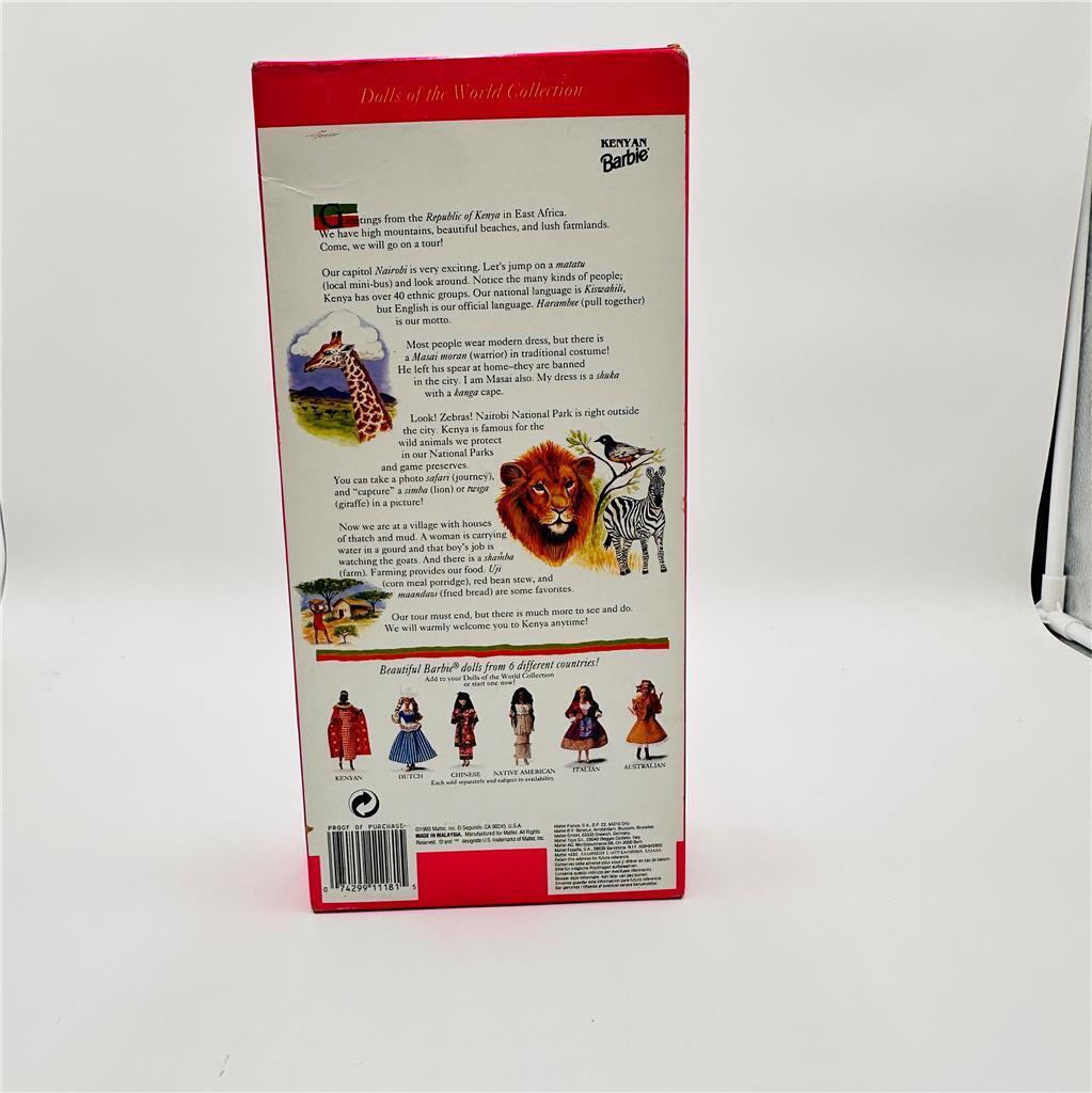 Mattel Dolls of the World Collection - Kenyan Barbie (11181)