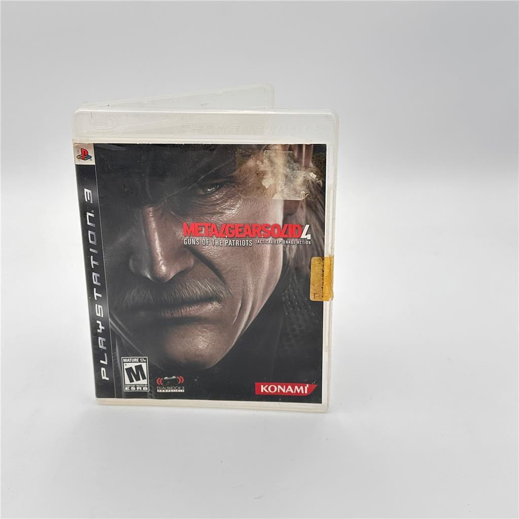 Metal Gear Solid 4: Guns of the Patriots (Sony PlayStation 3, 2008) - Japanese V