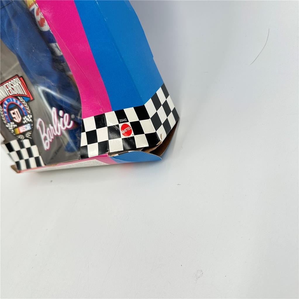 NASCAR 50th Anniversary BARBIE DOLL 1998 NRFB 50th #20442 See Description