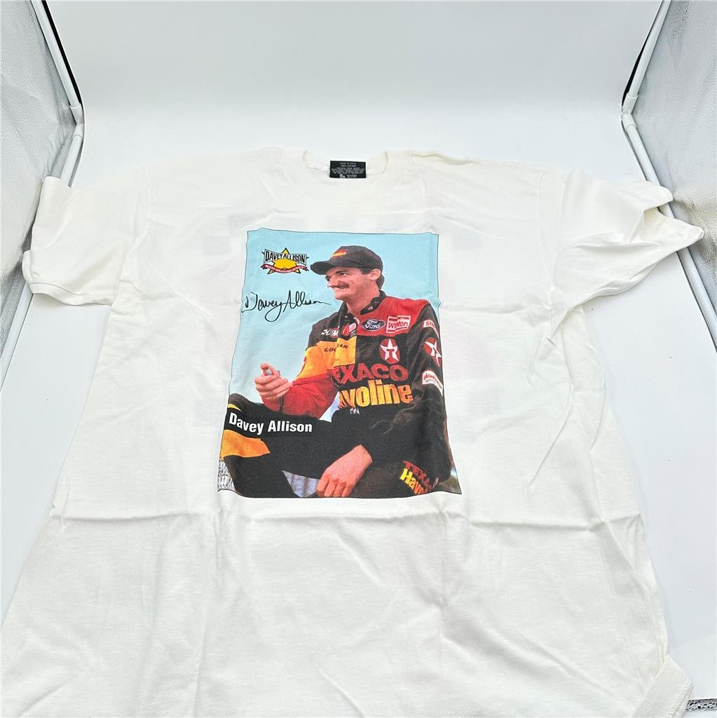 VTG 90s Holoubek Davey Allison Maxx Collector Series T Shirt, Xl Single Stitch