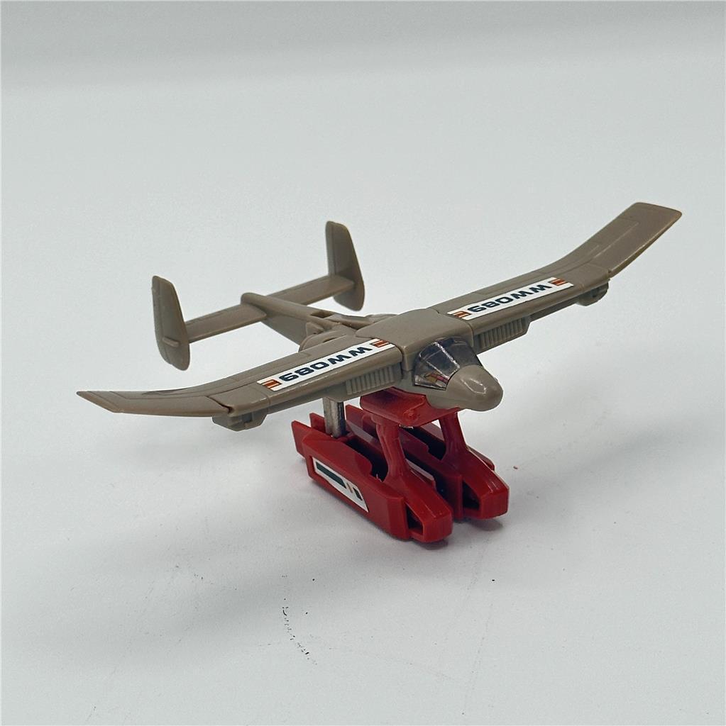 Go Bots Water Walk Float Plane Loose Action Figure Tonka 1985