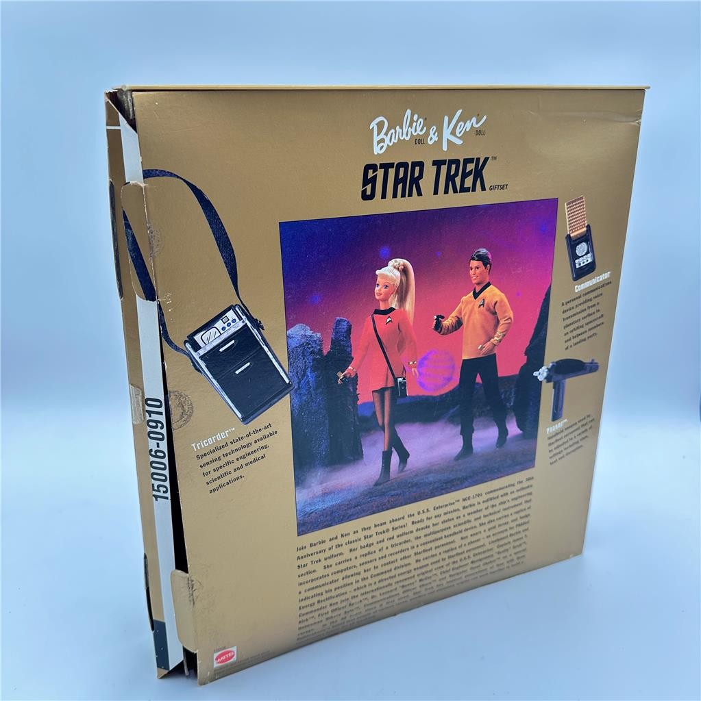 1996 Barbie And Ken “STAR TREK” 30th Anniversary Collector Edition Gift Set