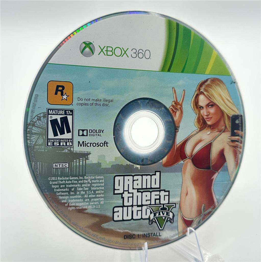 Grand Theft Auto V (Microsoft Xbox 360, 2013)