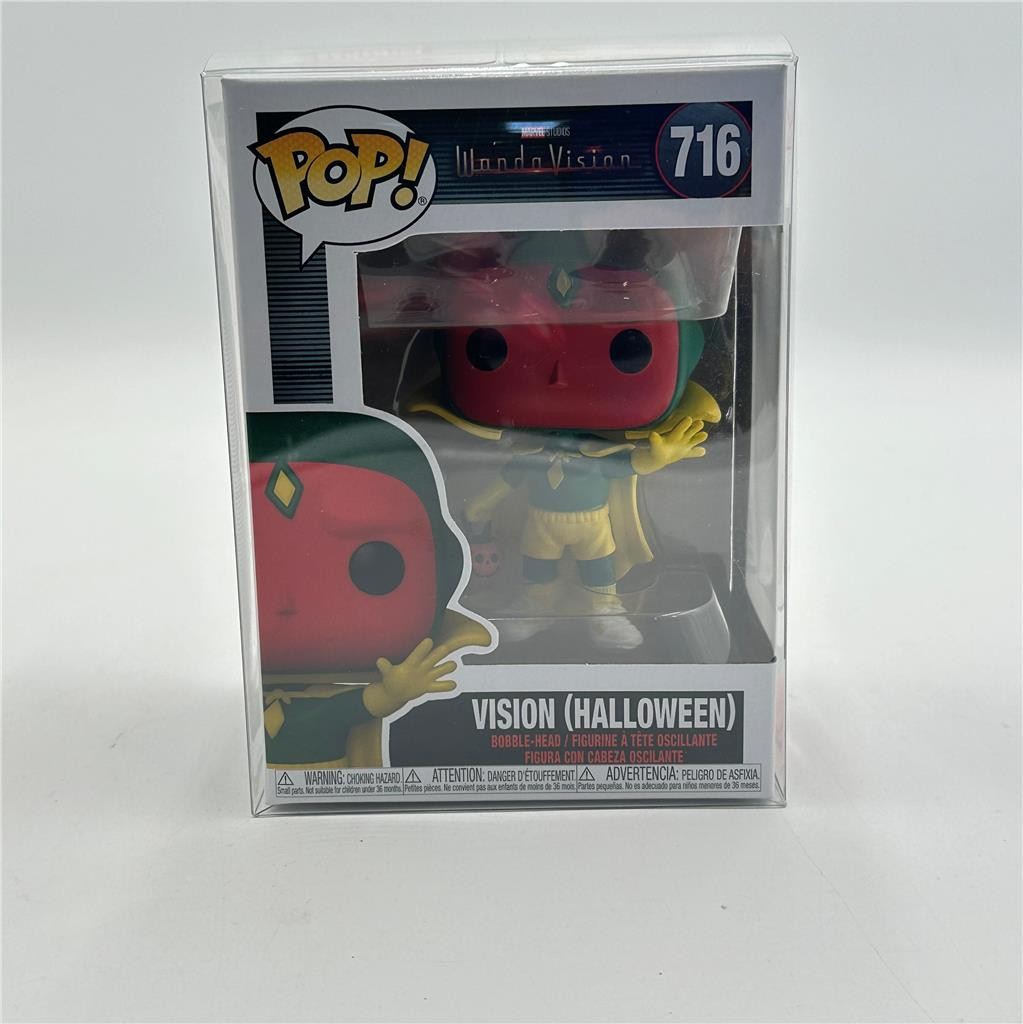 HALLOWEEN VISION Funko Pop! Marvel: Wandavision Figure #716 w/ Plastic Protector