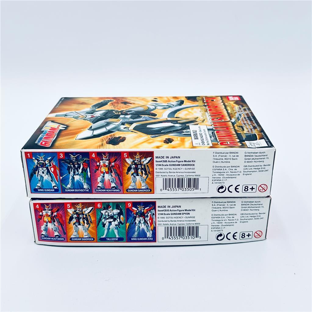 1995 Bandai Gundam Wing Epyon and Sandrock Action Figure Model Kit OZ-13MS 1/144