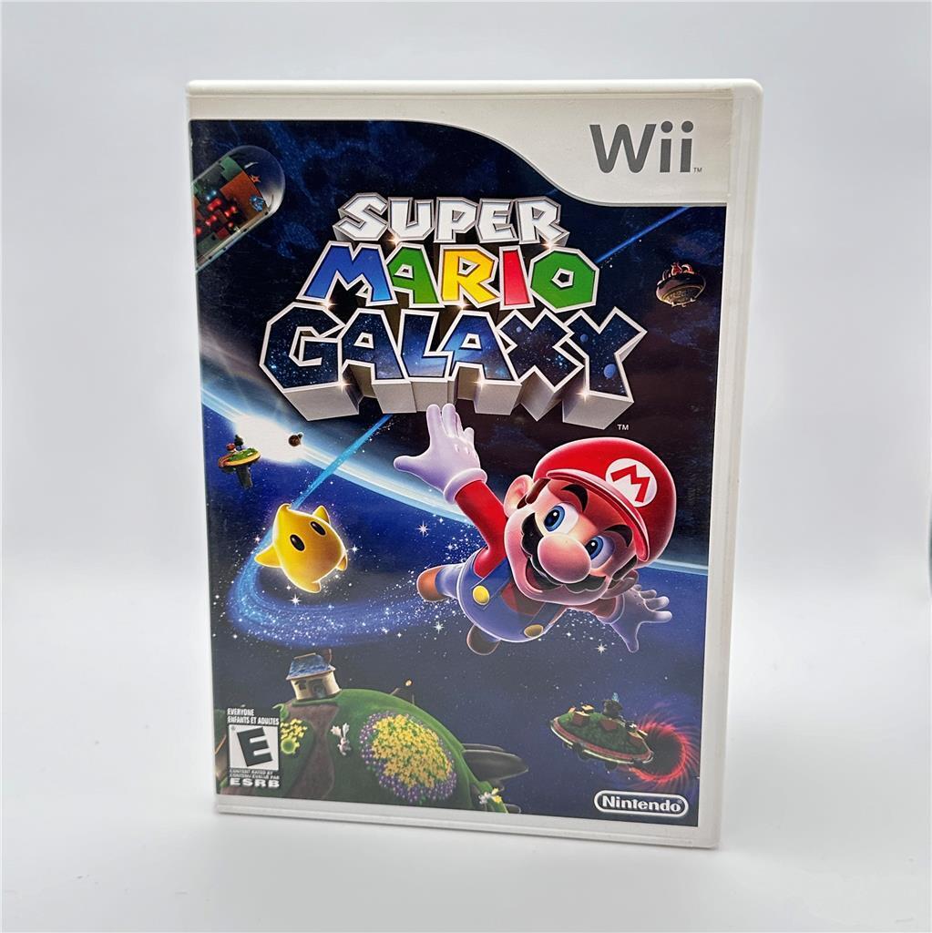 Super Mario Galaxy (Nintendo Wii, 2007) - Complete with Case and Manual, Game