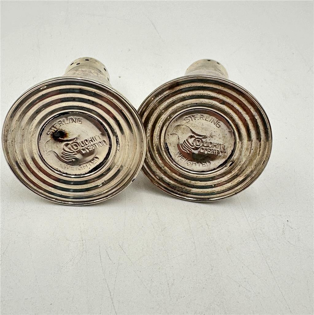 Sterling Silver Duchin Creation Salt and Pepper Shakers