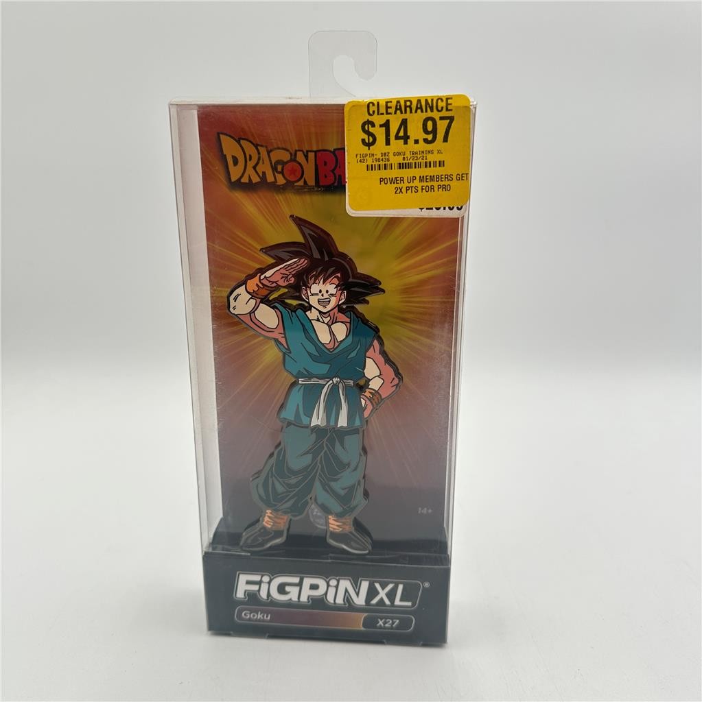 FIGPIN XL Dragonball Z Goku 6 Inch Enamel Pin XL