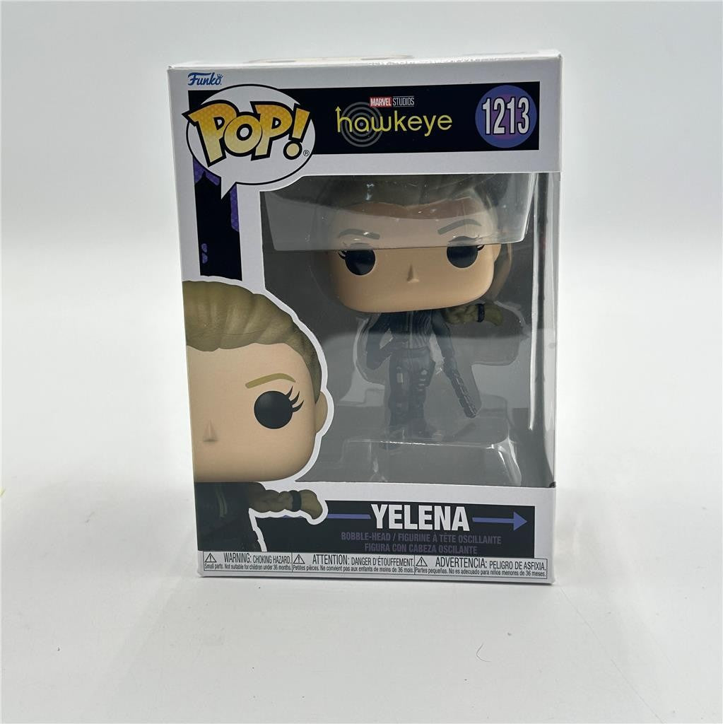 Funko Pop! Marvel Studios Hawkeye 1213 Yelena Bobble-Head