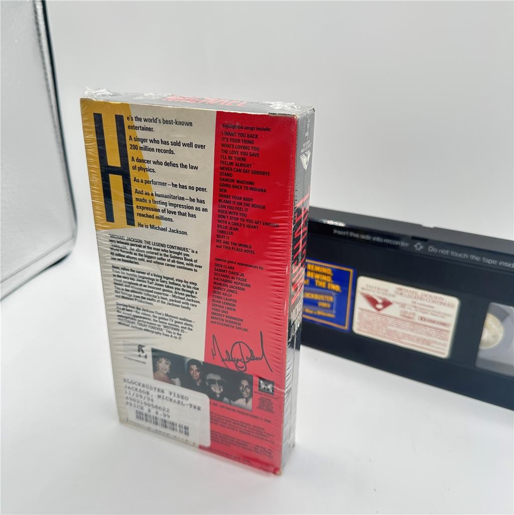 Michael Jackson - The Legend Continues (VHS, 1989)