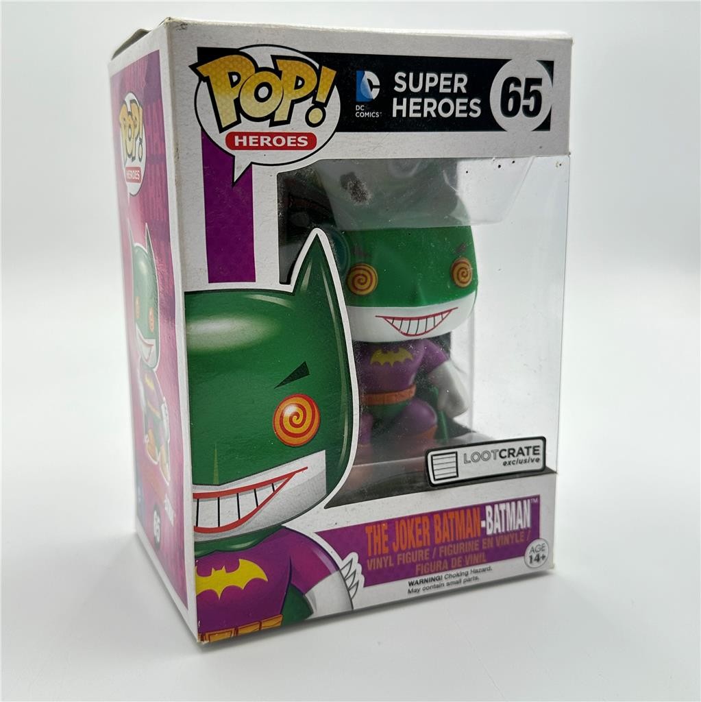 Funko Pop! Vinyl: DC Universe #65 -The Joker Batman-Batman Loot Crate Exclusive