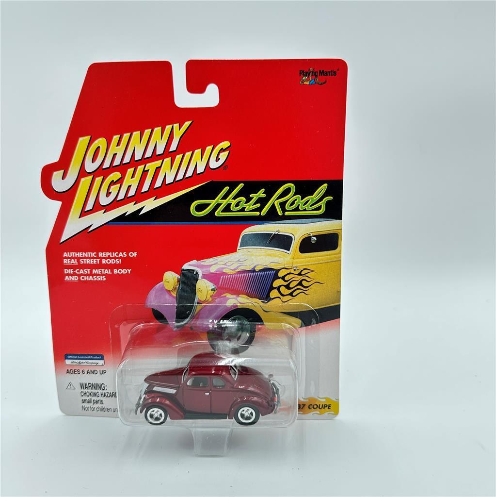 Johnny Lightning Hot Rods 1937 Coupe Deep Red