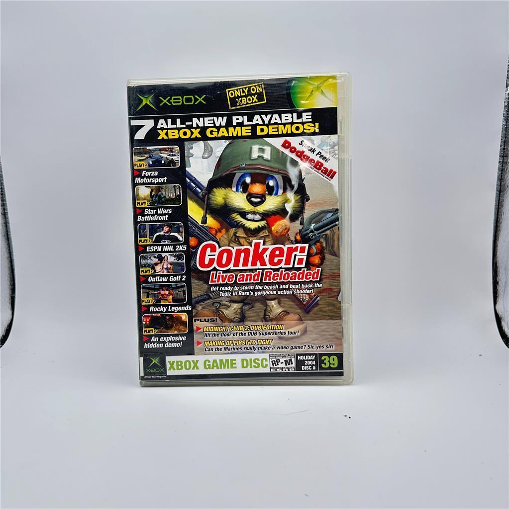 19 - Official Xbox Magazine Demo Discs , Conker, def jam Fight For NY and more
