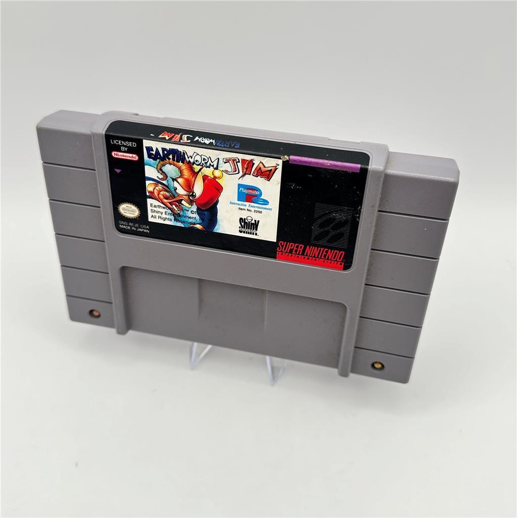 Earthworm Jim (Super Nintendo Entertainment System, 1994)