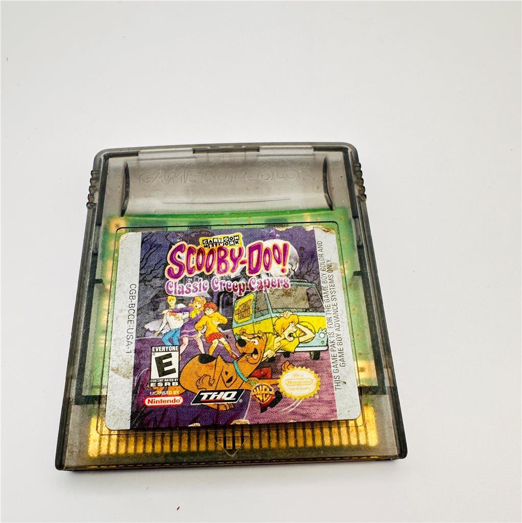 Scooby-Doo Classic Creep Capers (Nintendo Game Boy Color, 2001)