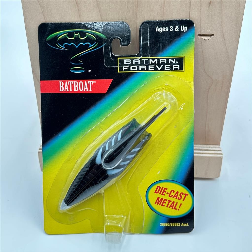 Batmobile Forever Batboat (1995 1:64 Scale NEW) Kenner Diecast DC #28895