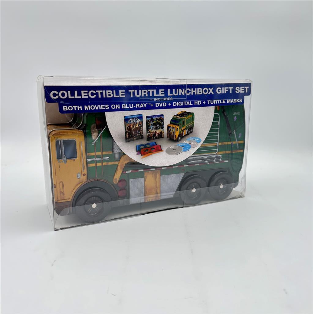TMNT Teenage Mutant Ninja Turtles Blu-Ray and DVDs Lunchbox 4-Disc Gift Set 2016