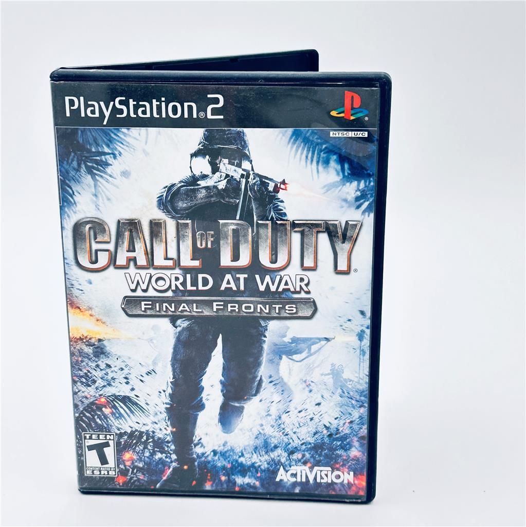 Call of Duty: World at War -- Final Fronts (Sony PlayStation 2, 2008)