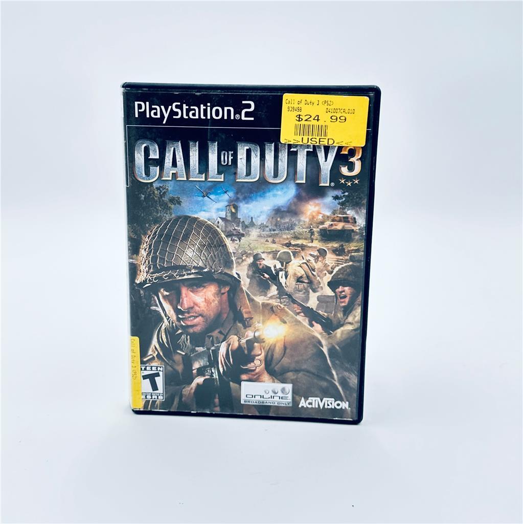 Call of Duty 3 (Sony PlayStation 2, 2006) - European Version