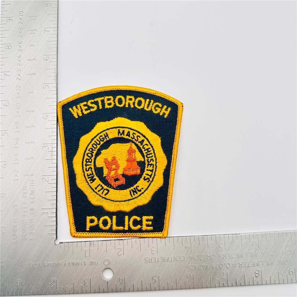 Westborough MA Police Patch