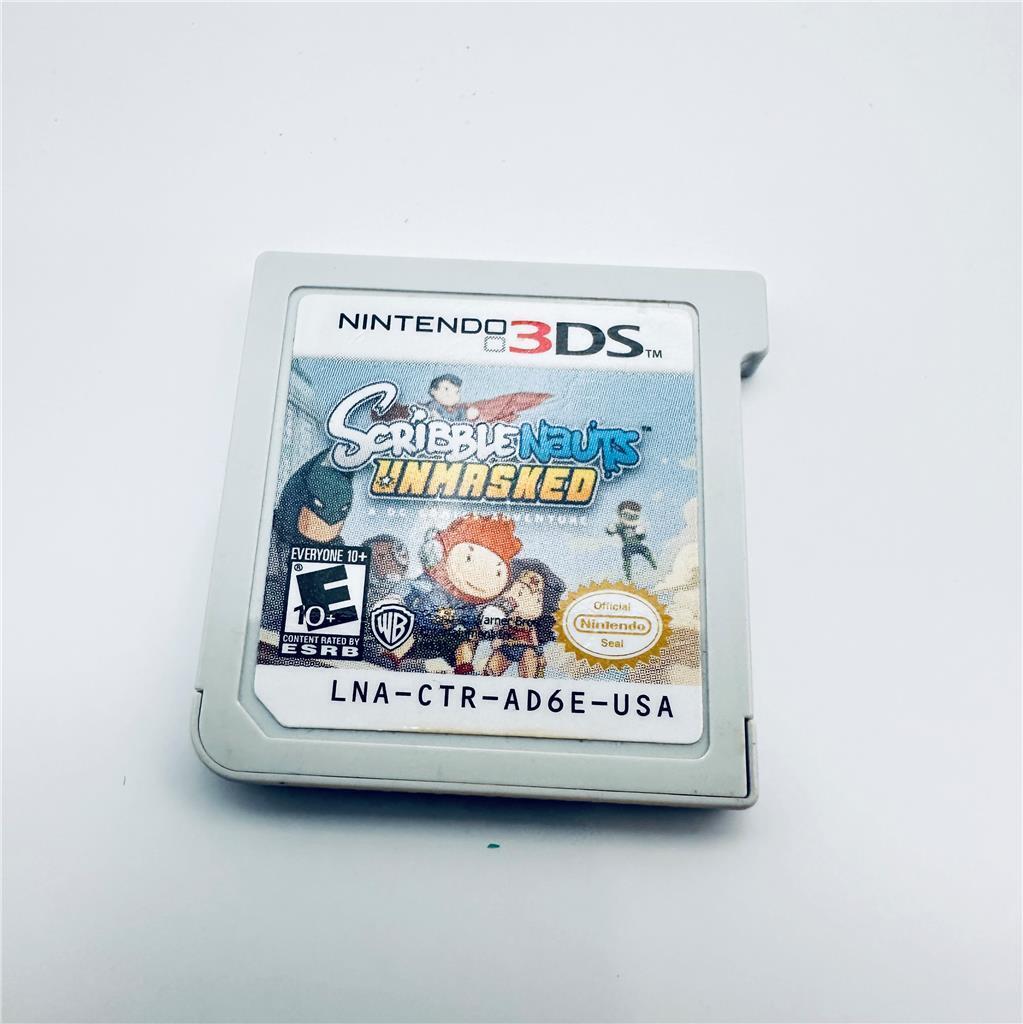Scribblenauts Unmasked: A DC Comics Adventure (Nintendo 3DS, 2013)