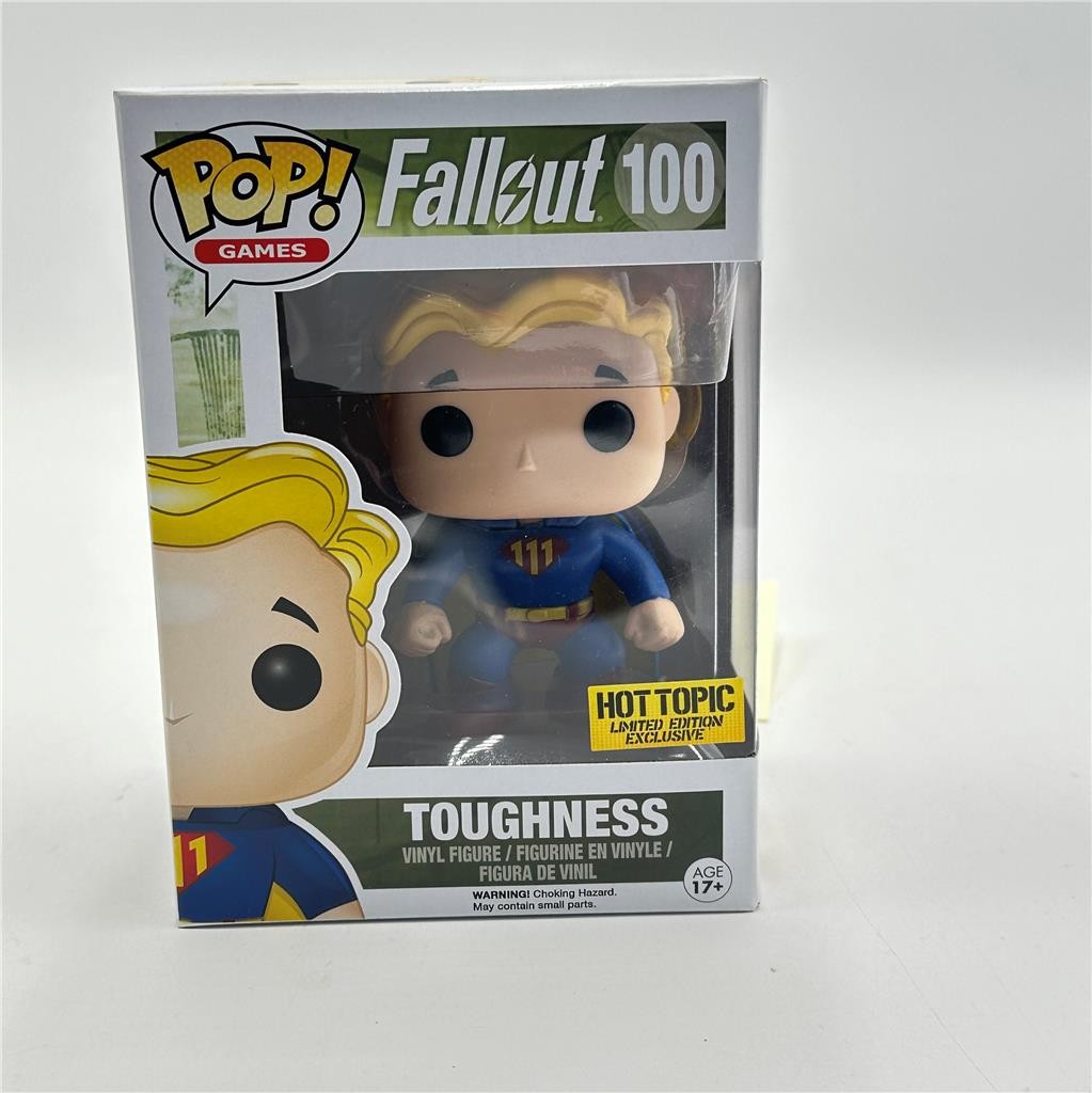 Funko Pop Fallout Toughness Vault Boy Hot Topic Limited Edition Exclusive