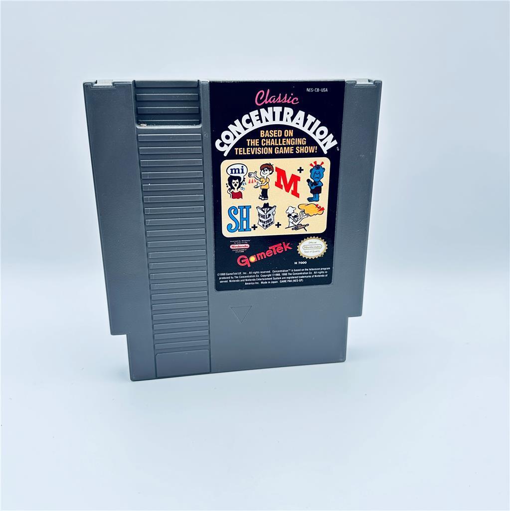 Classic Concentration (Nintendo Entertainment System, 1990)