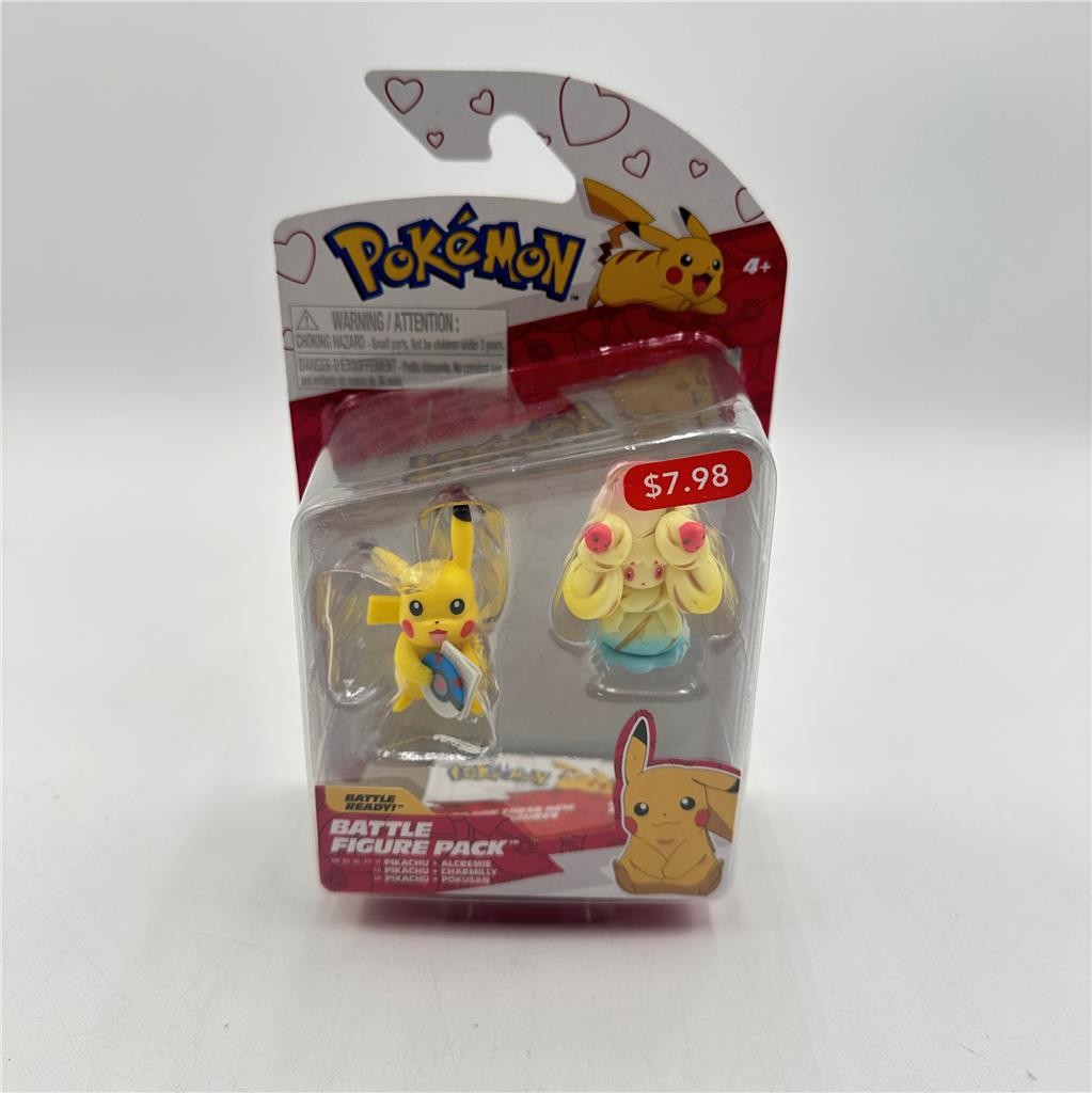 Pokemon Battle Figure Pack Valentine's Day Pikachu & Alcremie 2025