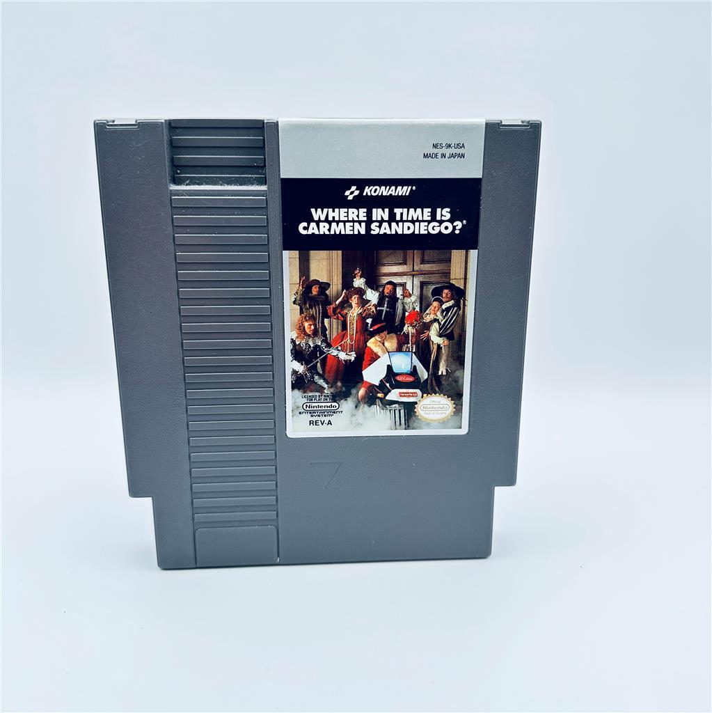 Where in Time is Carmen Sandiego (Nintendo Entertainment System, 1991)