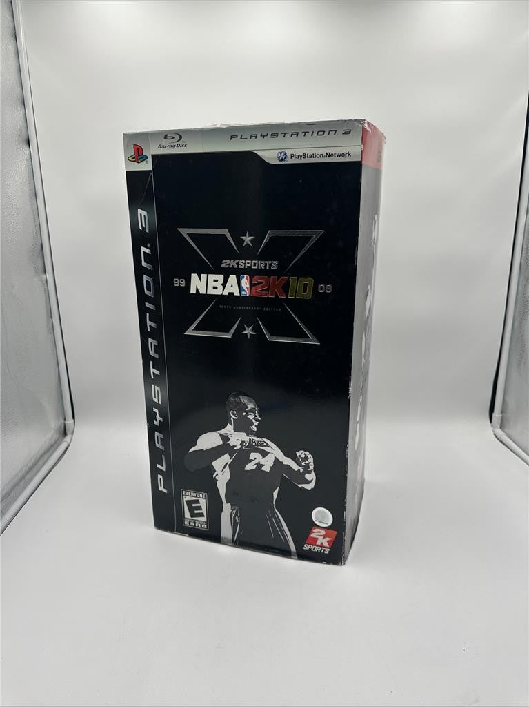 NBA 2K10 Playstation 10th Anniversary Edition Kobe Bryant Locker No Game