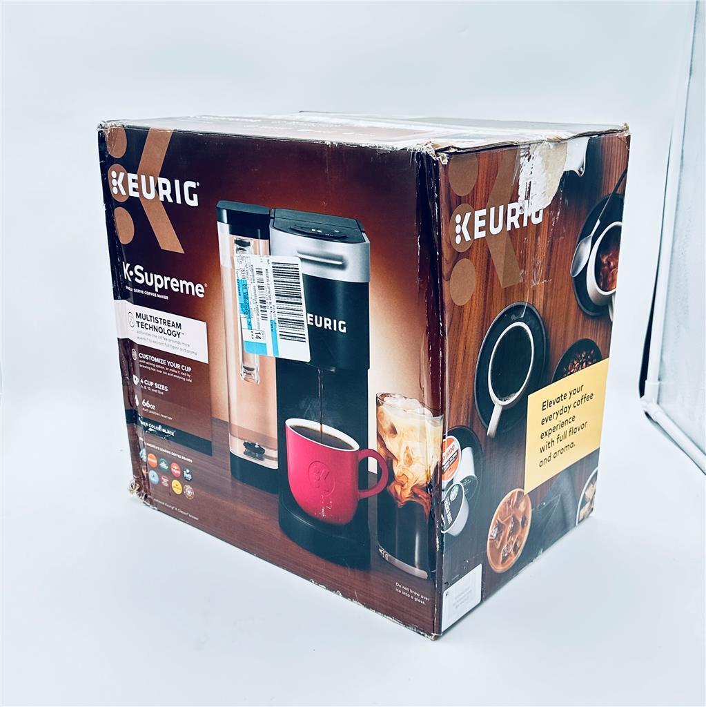Keurig K-Supreme Plus Coffee Maker, Single Serve K-Cup Pod, 66 oz - Black
