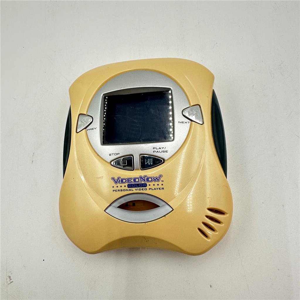 Vtg Hasbro Video Now Color Personal Video Player Yellow 2004 Untested