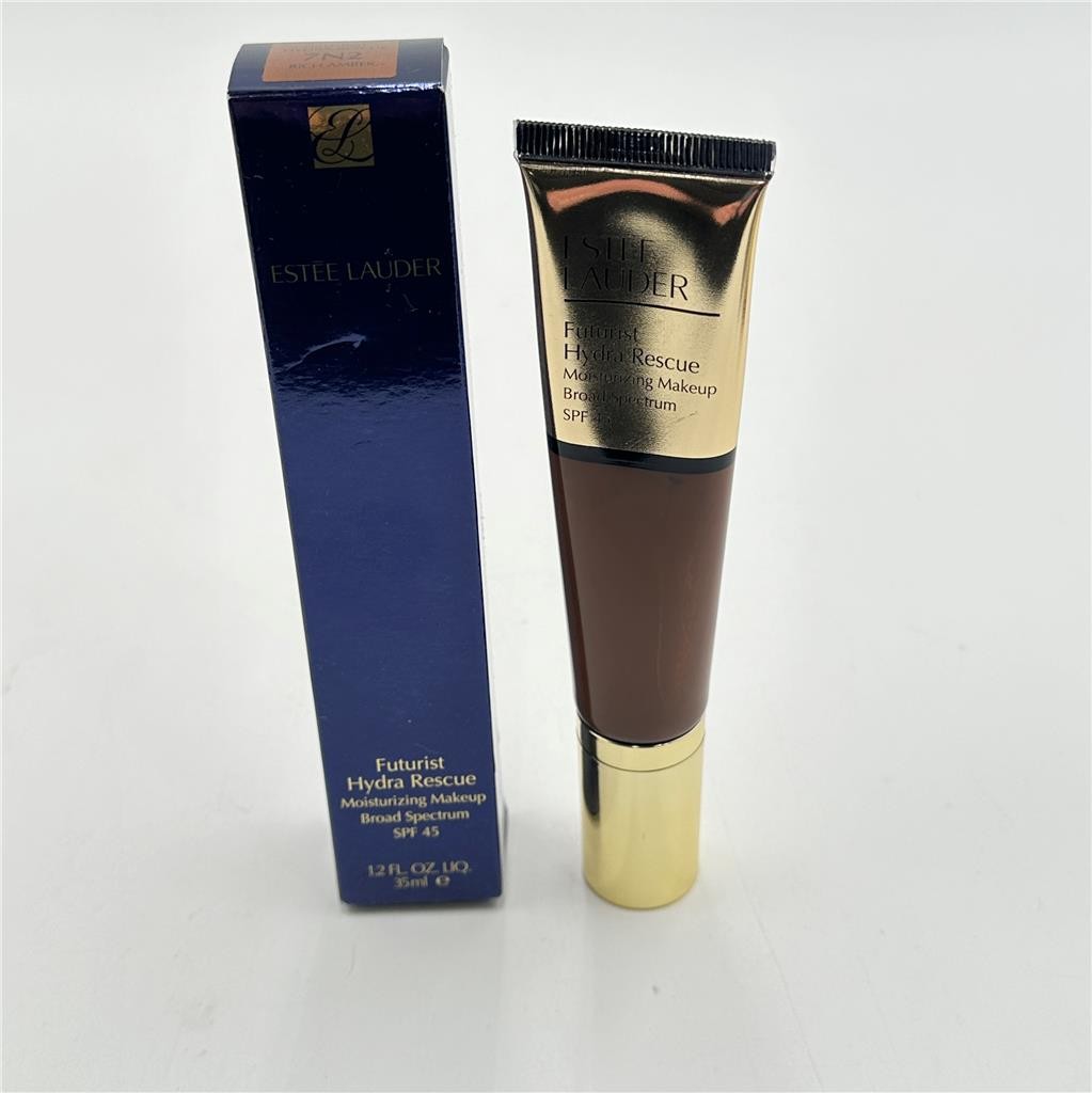 ESTEE LAUDER FUTURIST Hydra Rescue Moisturizing Foundation 1.2oz  7N2 Rich Amber
