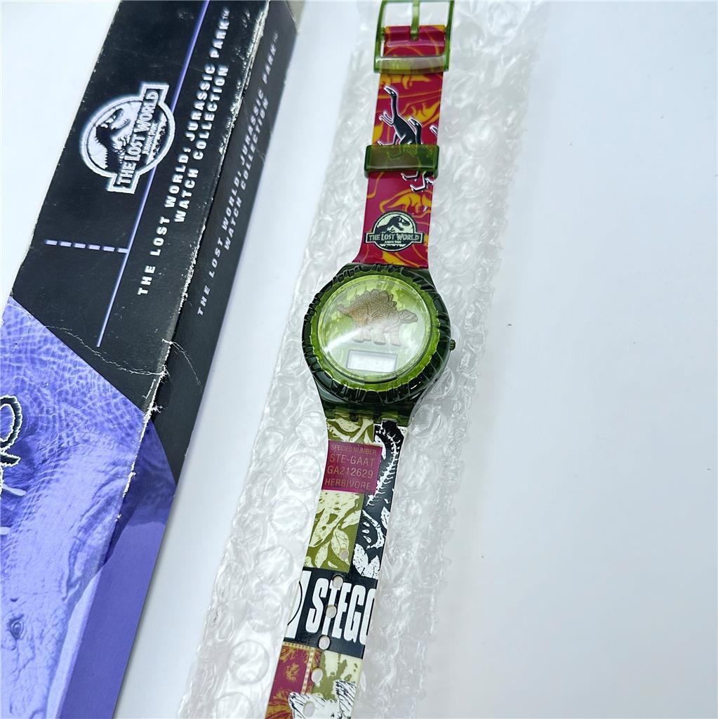 1997 The Lost World Jurassic Park 3-D Stego Burger King Exclusive Watch