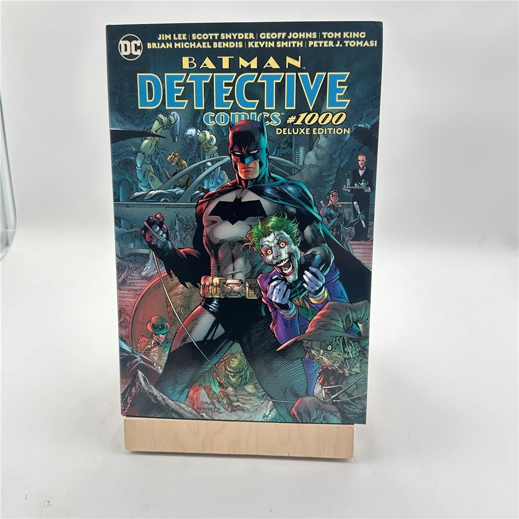 BATMAN DETECTIVE COMICS #1000 DELUXE EDITION JIM LEE SCOTT SNYDER DC HARDCover