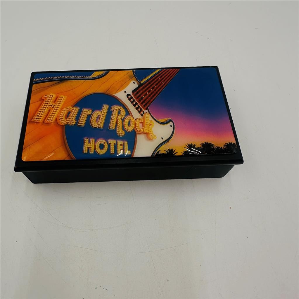 Vintage Hard Rock Hotel Las Vegas O.P.I Watch with Souvenir Box
