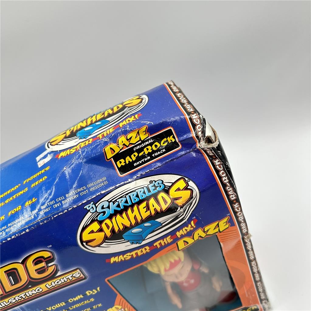 DJ Skribbles Spinheads Phat Ride Audio Amplifier With Pulsating Lights DAZE 2003