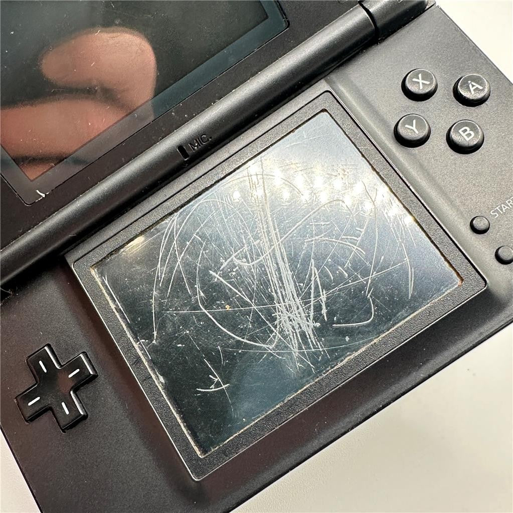 Nintendo DS Lite Video Game Console - Jet Black - Not Reading Game