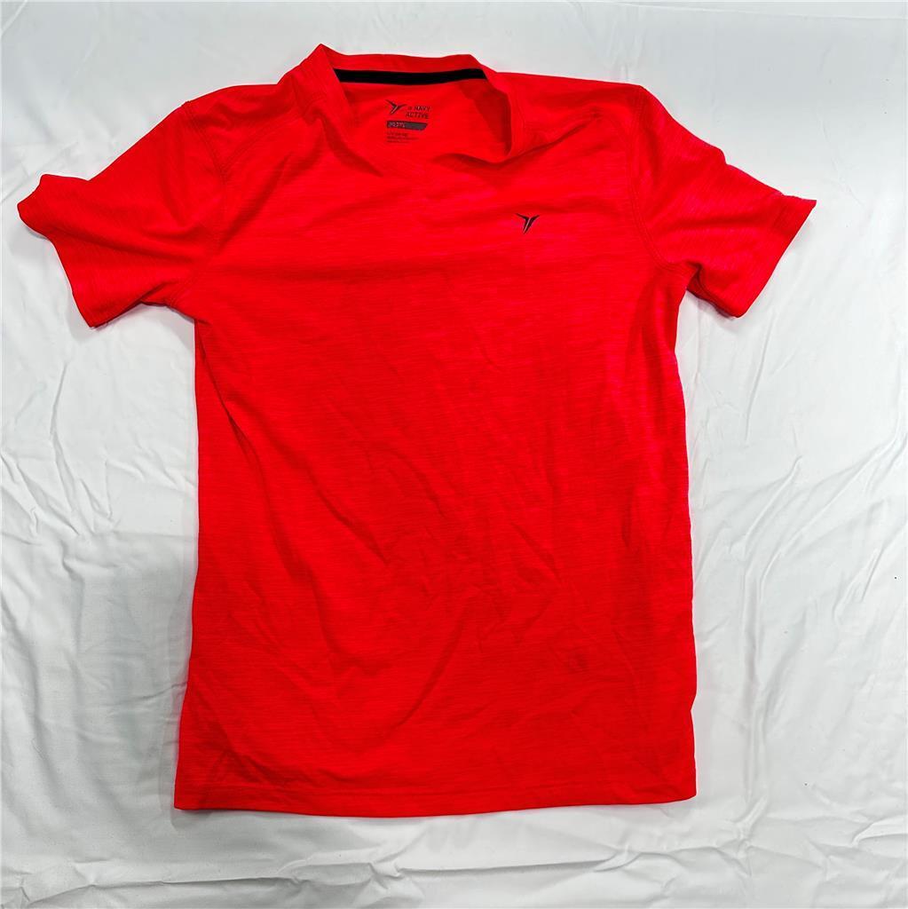 Old Navy Go-Dry Hot Pink T Shirt Girls L 10/12 B4