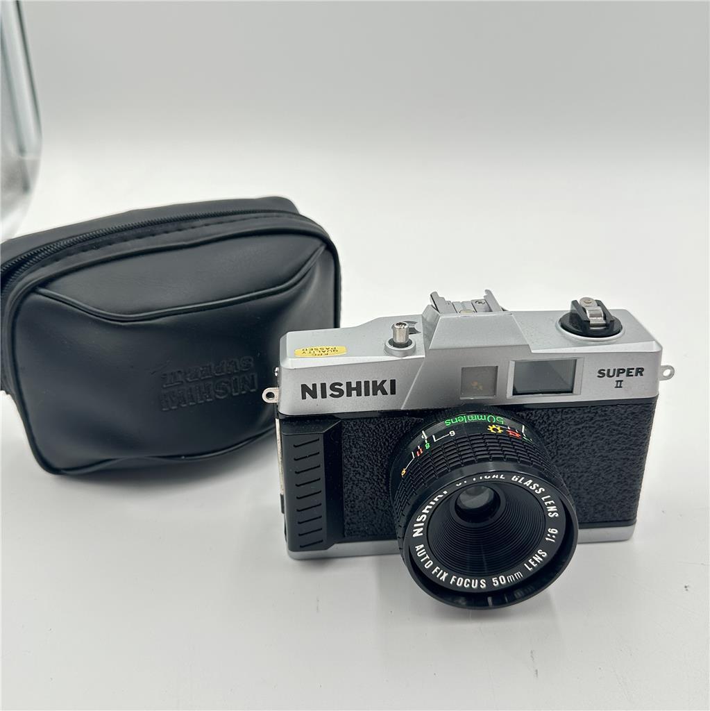 Nishiki Super II Camera 1:6 50mm Film Camera See Description for Details