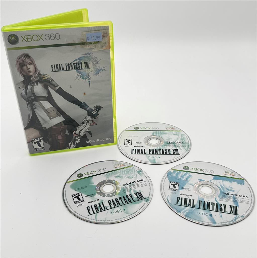 Final Fantasy XIII (Microsoft Xbox 360, 2010)
