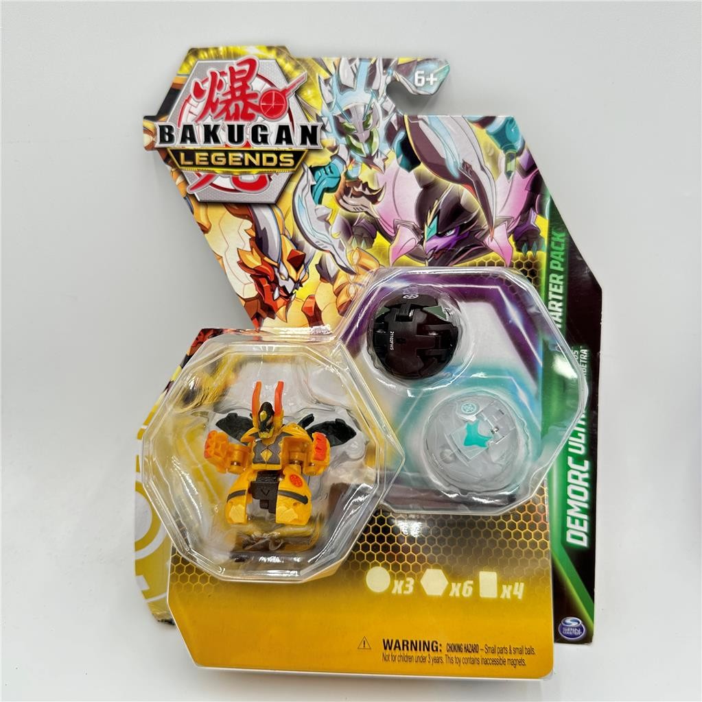 Demorc Ultra Starter Pack Colossus Barbetra Bakugan Legends Demorc Ultra Bakugan