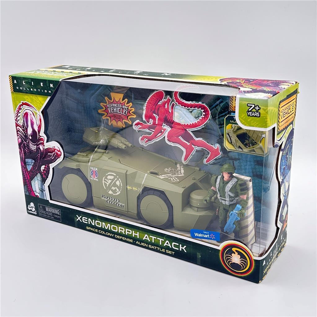 Alien Collection Xenomorph Attack Space Colony Defense Alien Battle Set New 2019